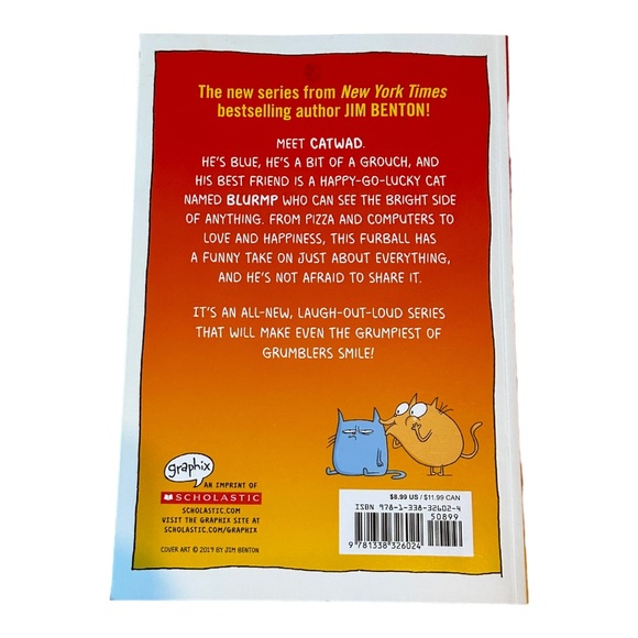 Catwad “It's Me Catwad” Kid’s Paperback Chapter Book NWT - Picture 4 of 4